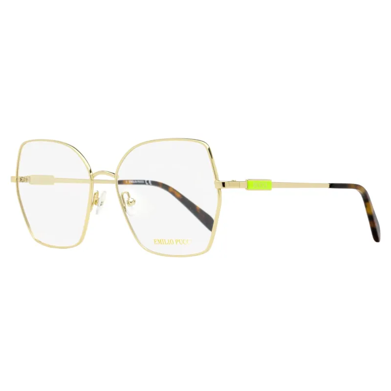 Emilio Pucci Full Rim Geometric Butterfly Eyeglasses made by Emilio Pucci