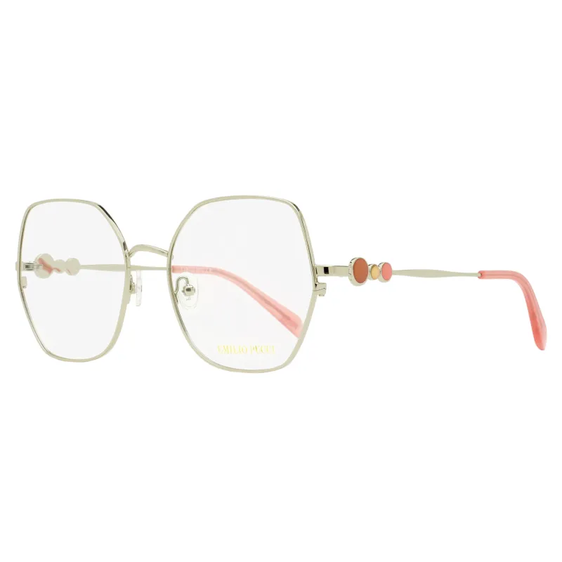 Emilio Pucci Oversized Octagonal Eyeglasses made by Emilio Pucci