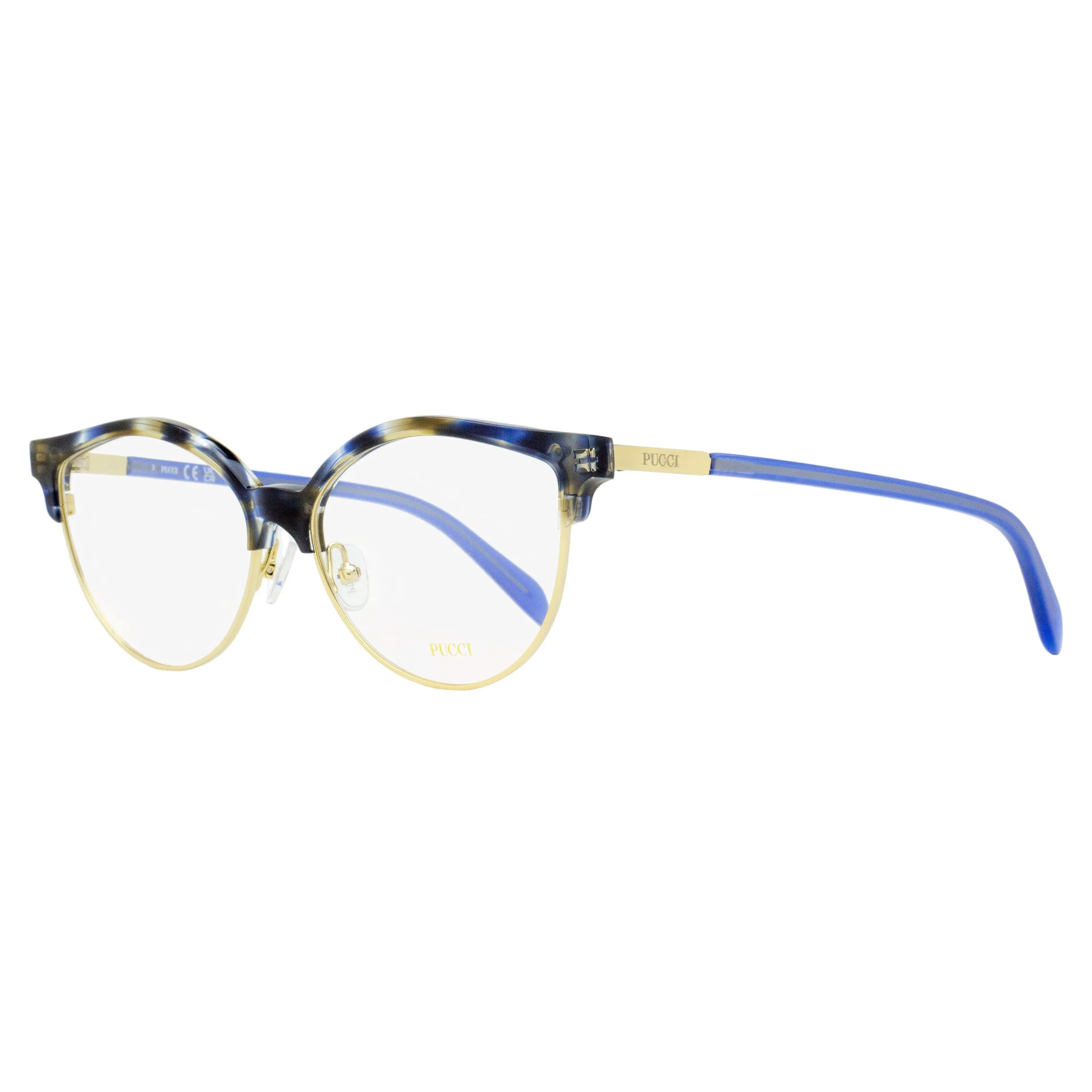 Emilio Pucci Oval Brow Line Eyeglasses sold by Zulily product image thumbnail 3