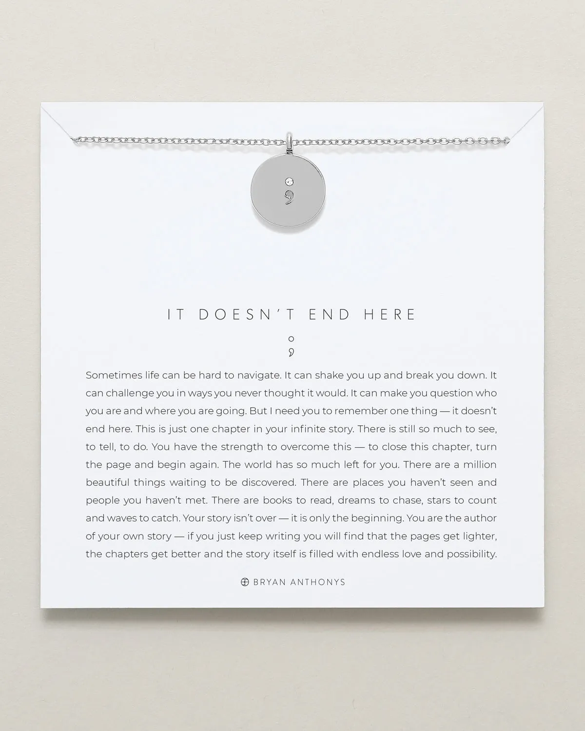 It Doesn't End Here Necklace sold by Zulily product image thumbnail 2