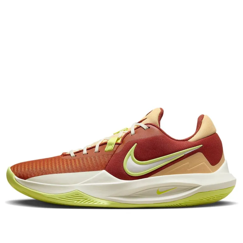 Nike Men's Precision 6 Rugged Orange/Light Lemon Twist made by Nike