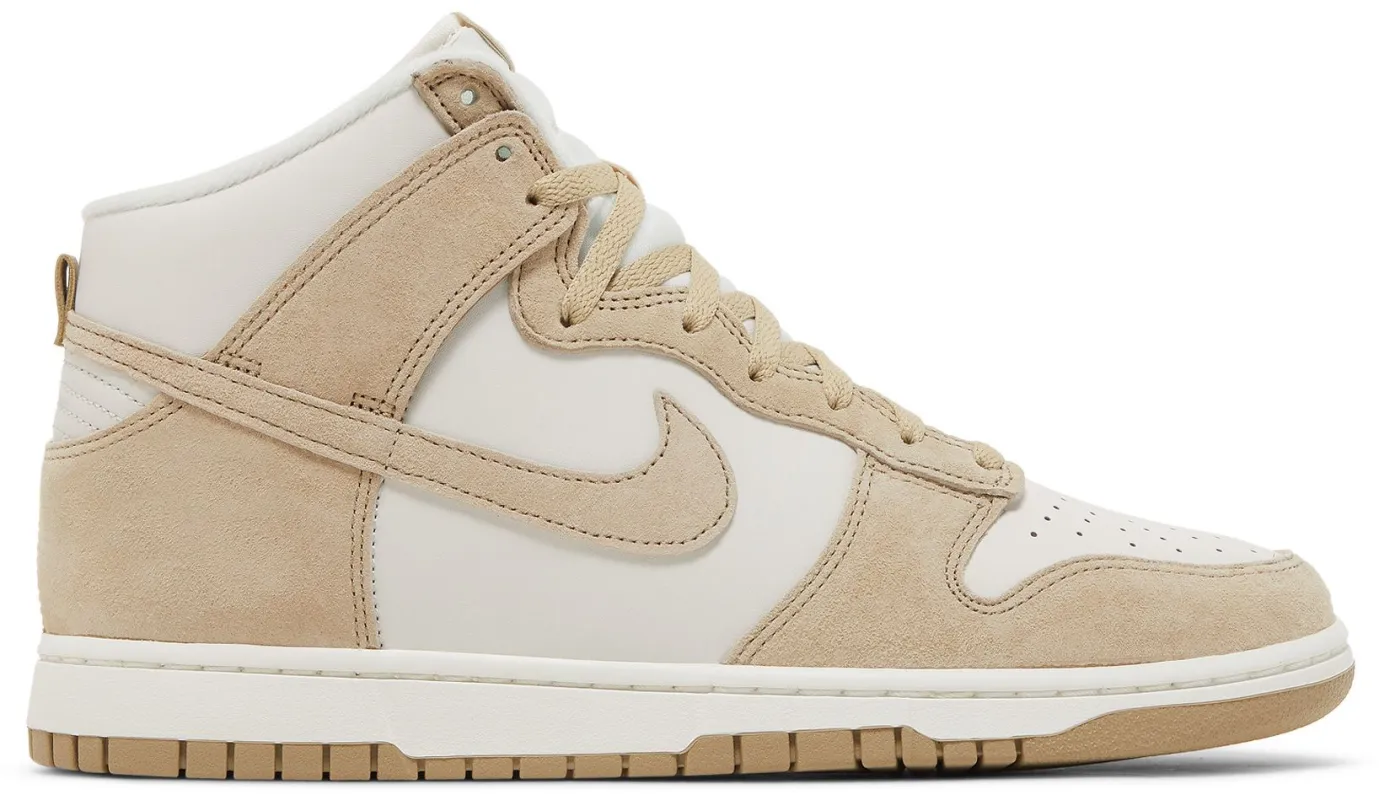 Nike Men's Dunk High Tan Suede/White made by Nike