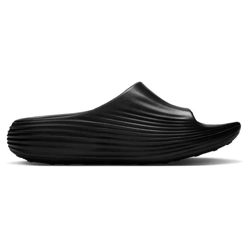 Nike Women's ReactX Rejuven8 Slide Triple Black made by Nike