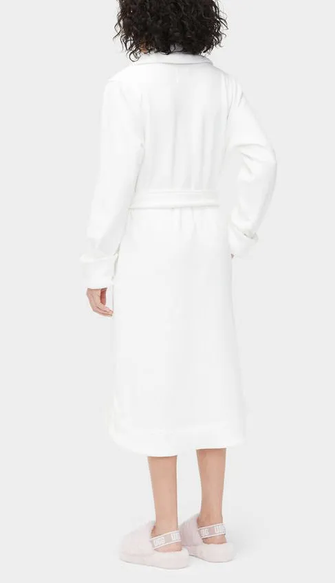 UGG Women's Duffield II Double Knit Fleece Robe Cream sold by Zulily product image thumbnail 3