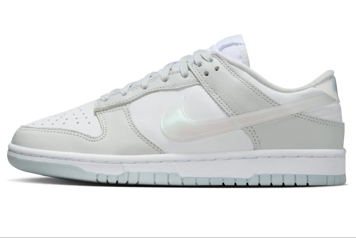Nike Women's Dunk Low Photon Dust/White/Blue Ice made by Nike
