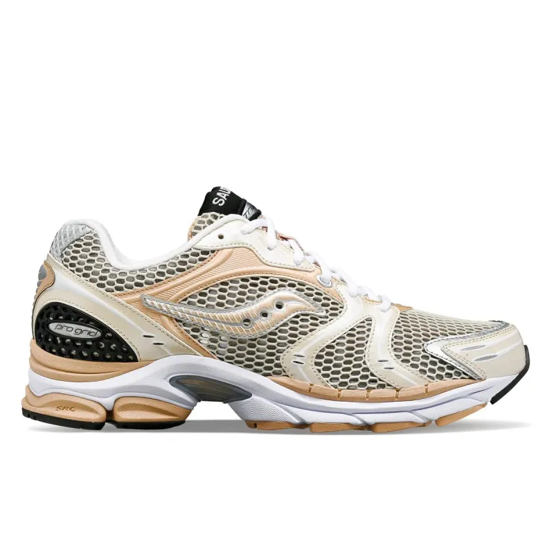 Saucony Men's Progrid Triumph 4 Cream/Tan made by Saucony