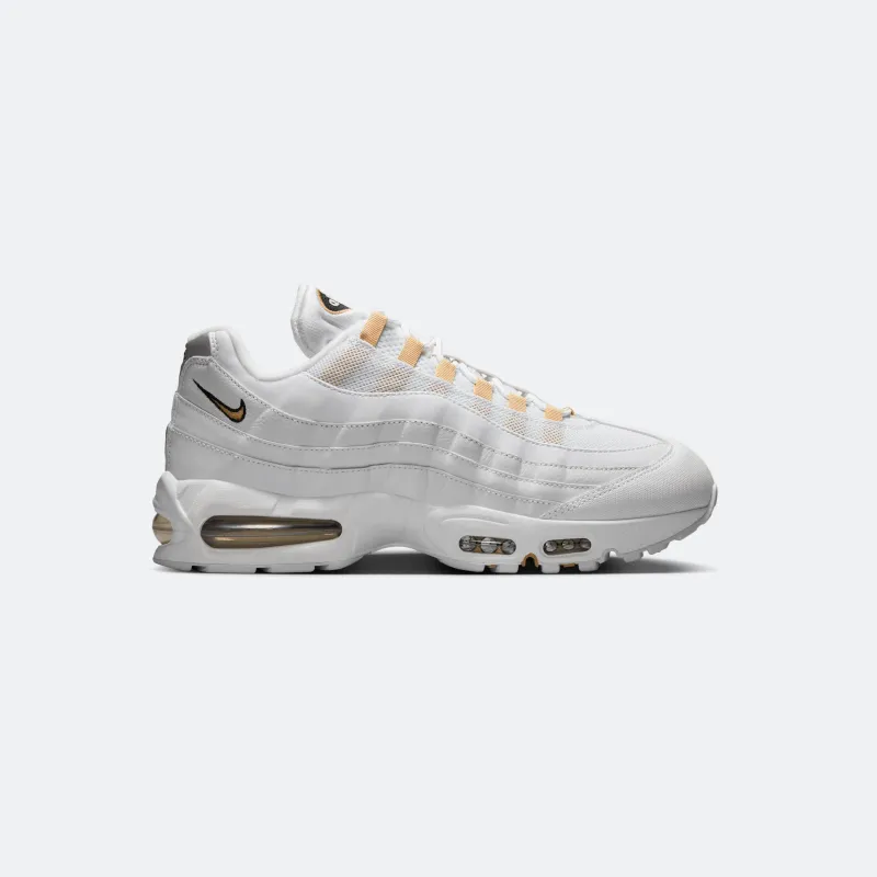 Nike Men's Air Max 95 OG Big Bubble White/Team Gold made by Nike