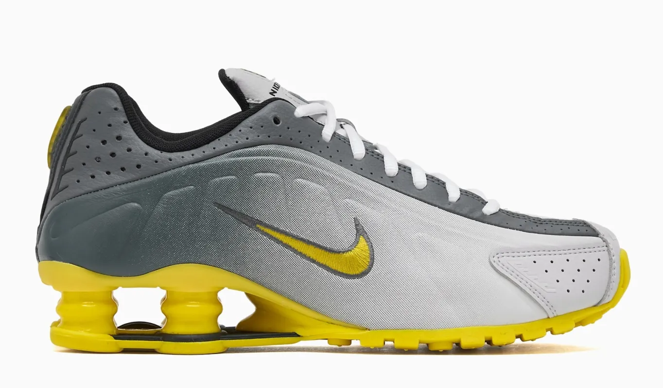 Nike Men's Shox R4 Bright Citron made by Nike