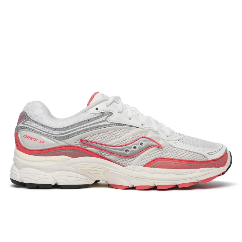 Saucony Men's Progrid Omni 9 TMY Ivory/Coral made by Saucony