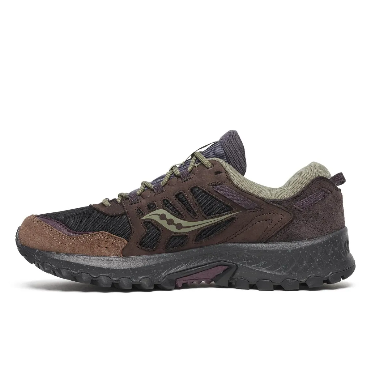 Saucony Men's Grid Peak Black/Wine sold by Zulily product image thumbnail 3