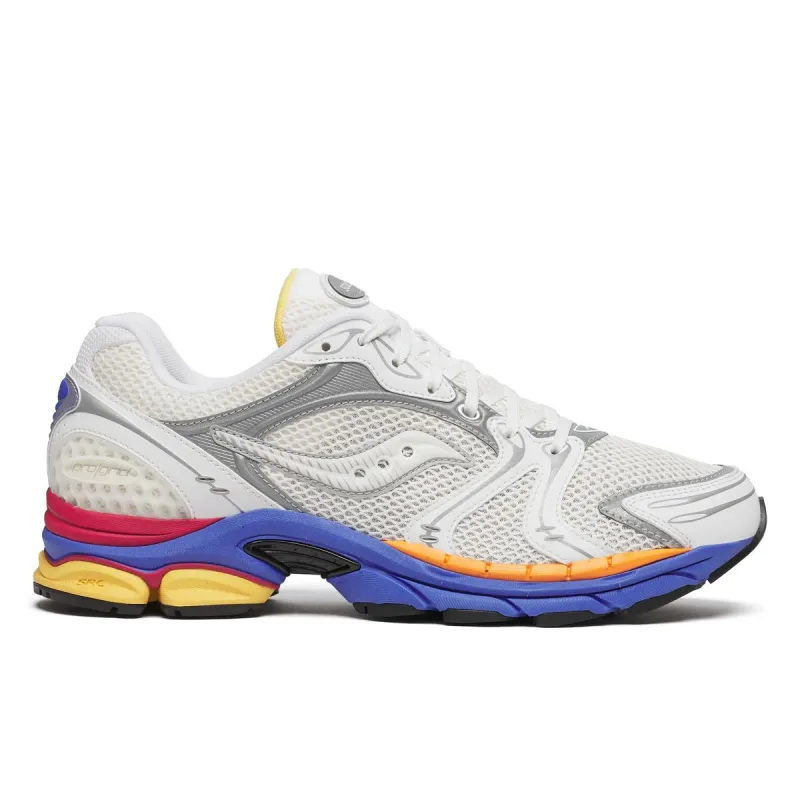Saucony Men's Progrid Triumph 4 White/Multi made by Saucony