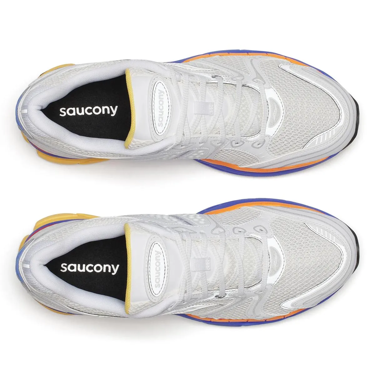 Saucony Men's Progrid Triumph 4 White/Multi sold by Zulily product image thumbnail 5