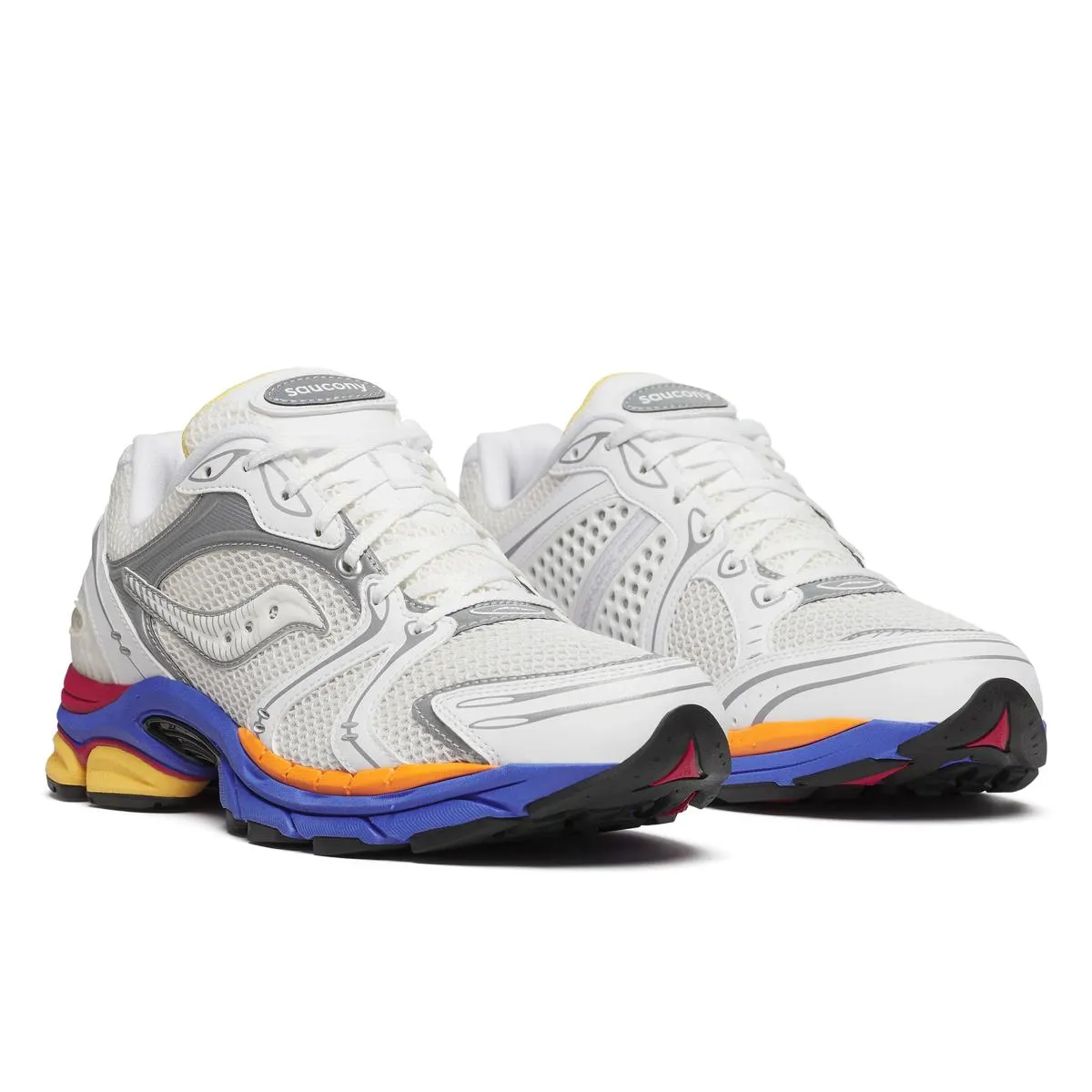Saucony Men's Progrid Triumph 4 White/Multi sold by Zulily product image thumbnail 2