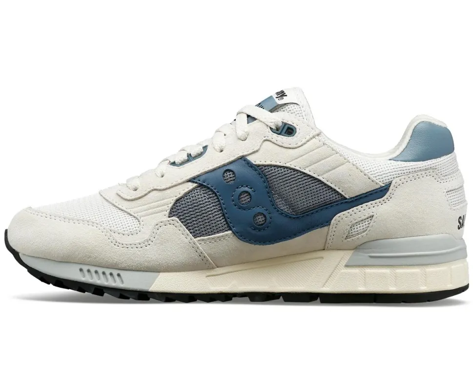 Saucony Men's Shadow 5000 Beige/Blue/Grey made by Saucony