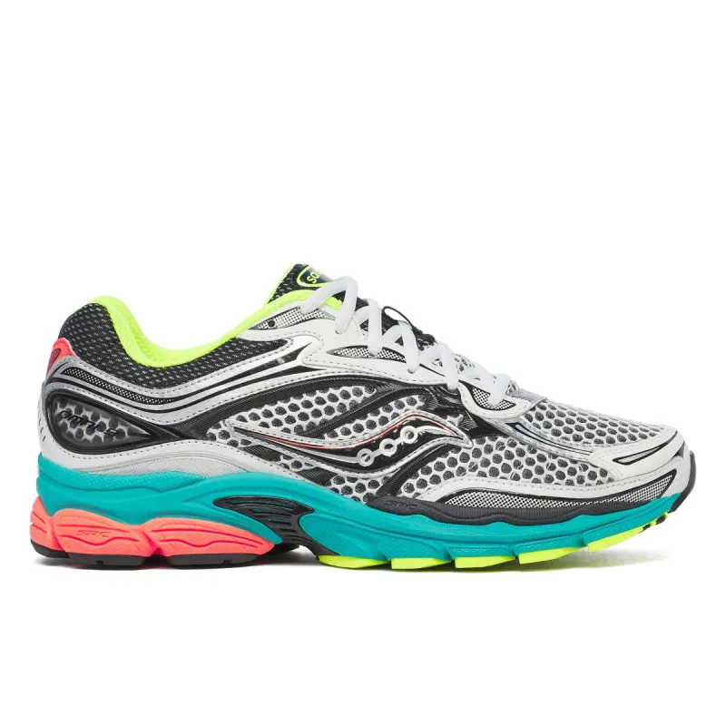 Saucony Men's Progrid Omni 9 Silver/Mutant made by Saucony