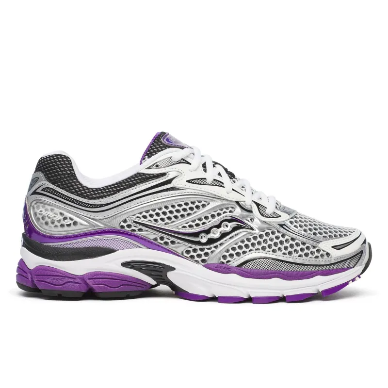 Saucony Men's Progrid Omni 9 Silver/Purple made by Saucony