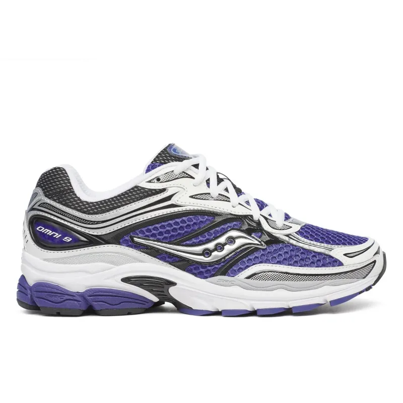 Saucony Men's Progrid Omni 9 Skipper Blue/White made by Saucony