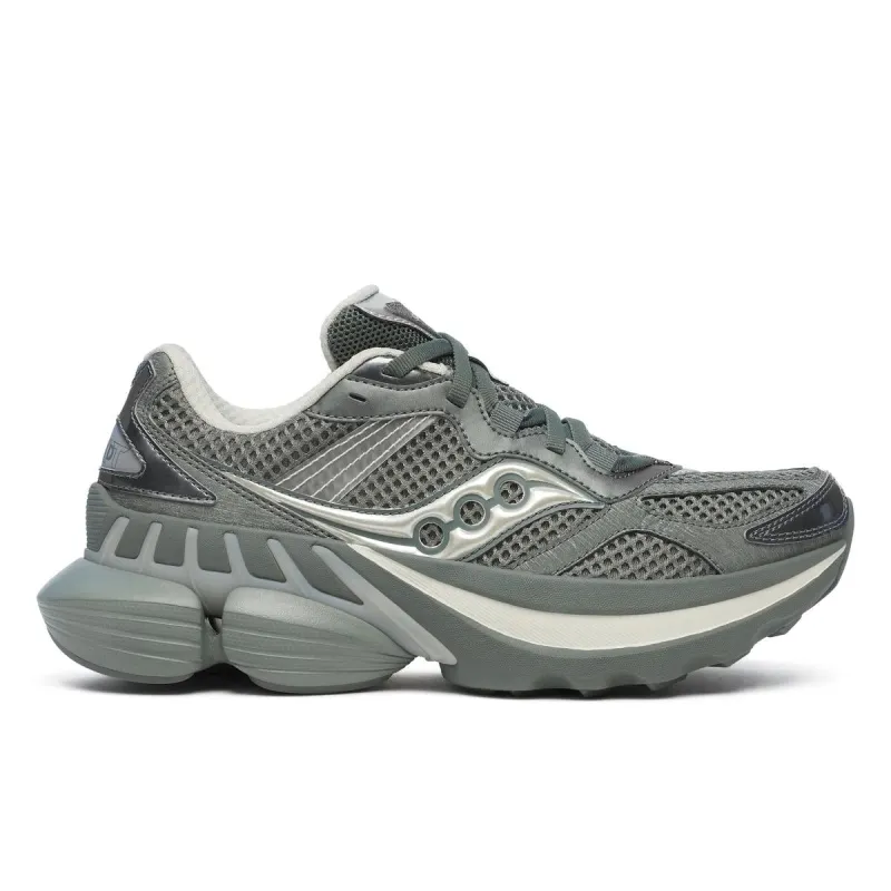 Saucony Men's Grid NXT Green/Silver made by Saucony