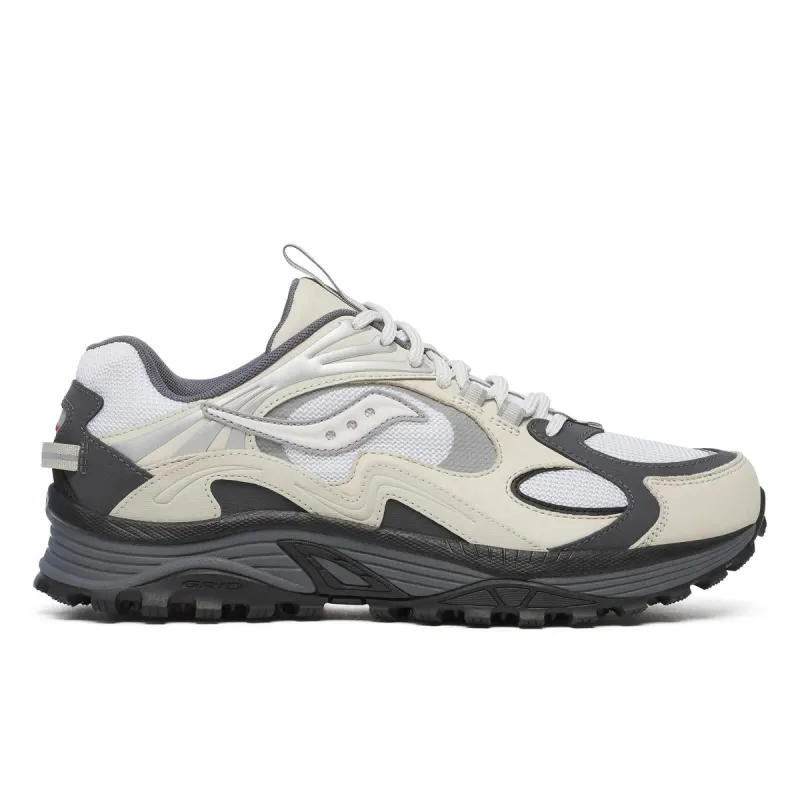 Saucony Men's Grid Aura X White/Silver made by Saucony
