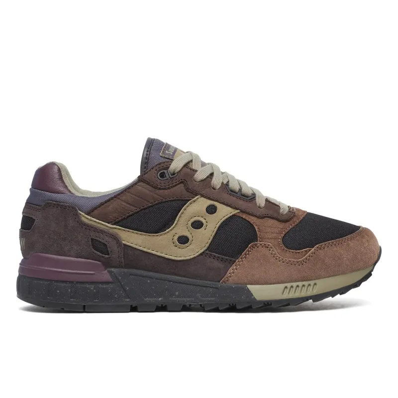 Saucony Men's Shadow 5000 Dark Grey/Plum made by Saucony