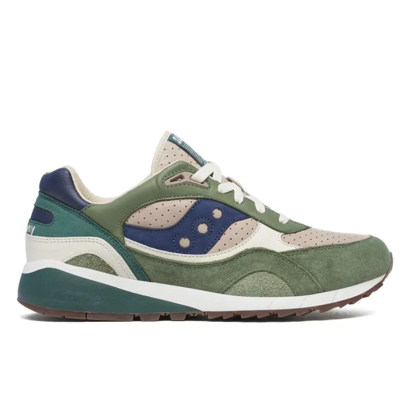 Saucony Men's Shadow 6000 Beige/Green made by Saucony