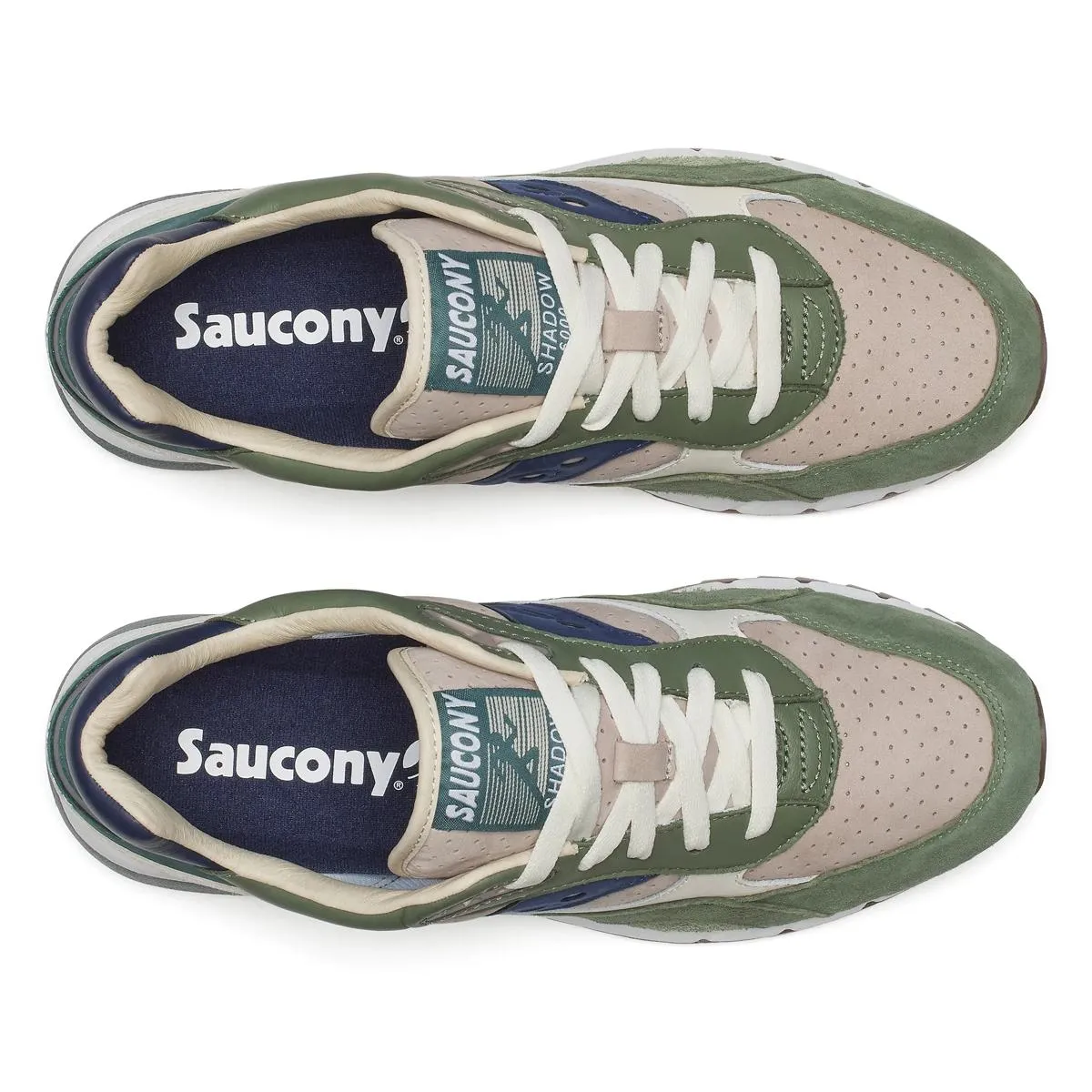 Saucony Men's Shadow 6000 Beige/Green sold by Zulily product image thumbnail 5
