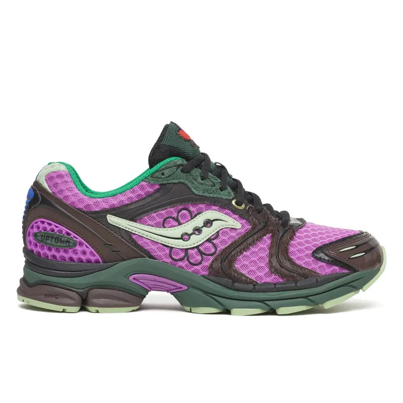 Saucony Men's Progrid Triumph 4 Jae Tips Flowers Grow Uptown Perilla made by Saucony