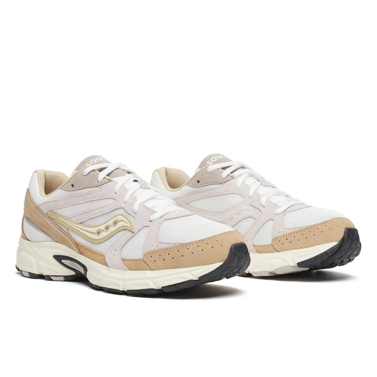 Saucony Men's Ride Millennium White/Sand sold by Zulily product image thumbnail 2