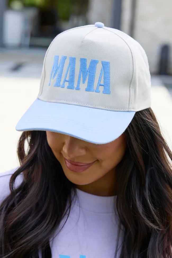 Mama Blue Trucker Hat sold by Zulily
