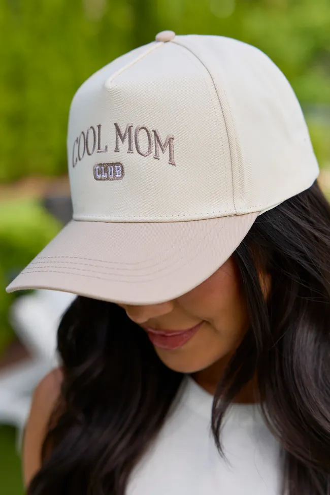 Cool Mom Beige Trucker Hat sold by Zulily product image thumbnail 3