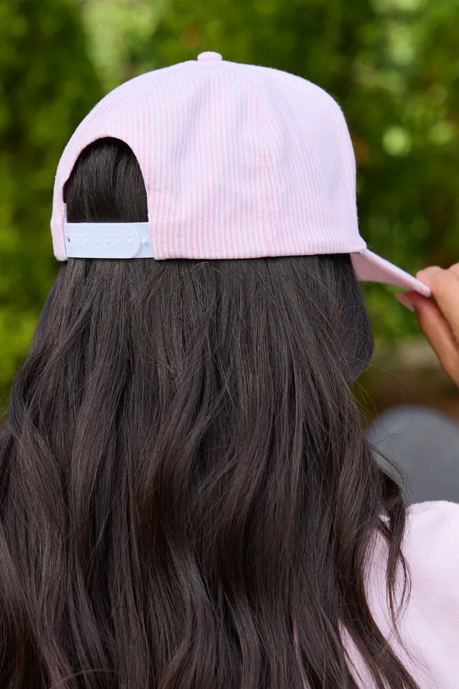 Pink Striped Mama Trucker Hat sold by Zulily product image thumbnail 4