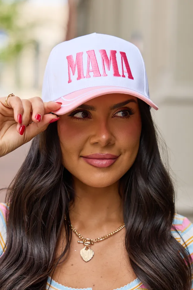 Mama Pink Trucker Hat sold by Zulily