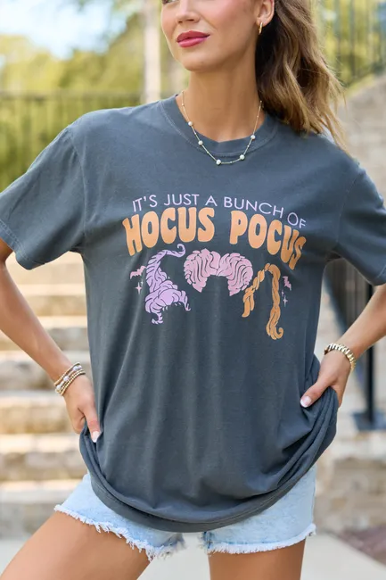 Hocus Pocus Trio Dark Grey Graphic Tee sold by Zulily product image thumbnail 2