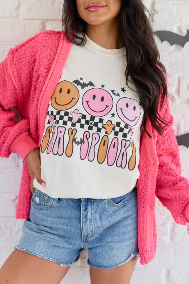 Stay Spooky Ivory Graphic Tee sold by Zulily product image thumbnail 2
