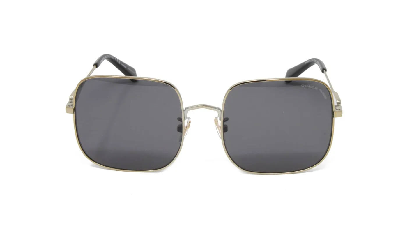 Coach Light Gold Square Women's Sunglasses made by Coach