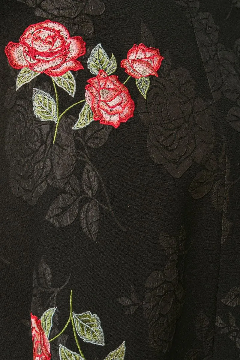 Rose Embroidery Midi Skirt sold by Zulily product image thumbnail 5