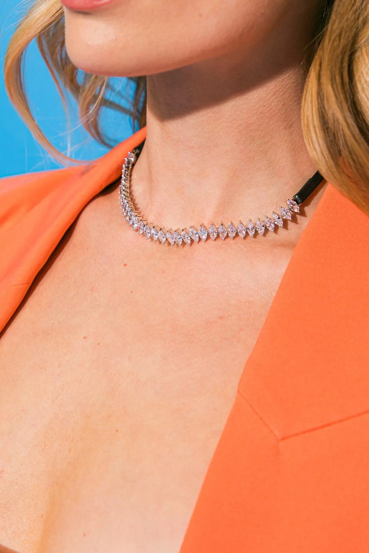 Rhinestone Diana Necklace sold by Zulily product image thumbnail 2