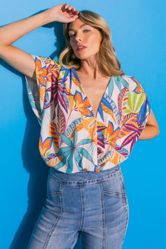 Take Notes Woven Bodysuit made by Flying Tomato