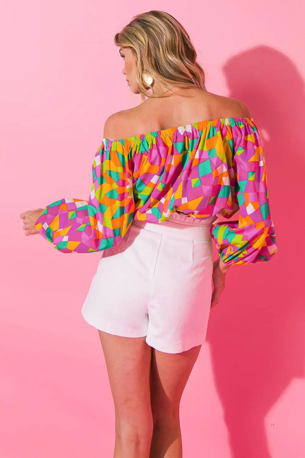 The Flower Fields at Woven Top sold by Zulily product image thumbnail 2