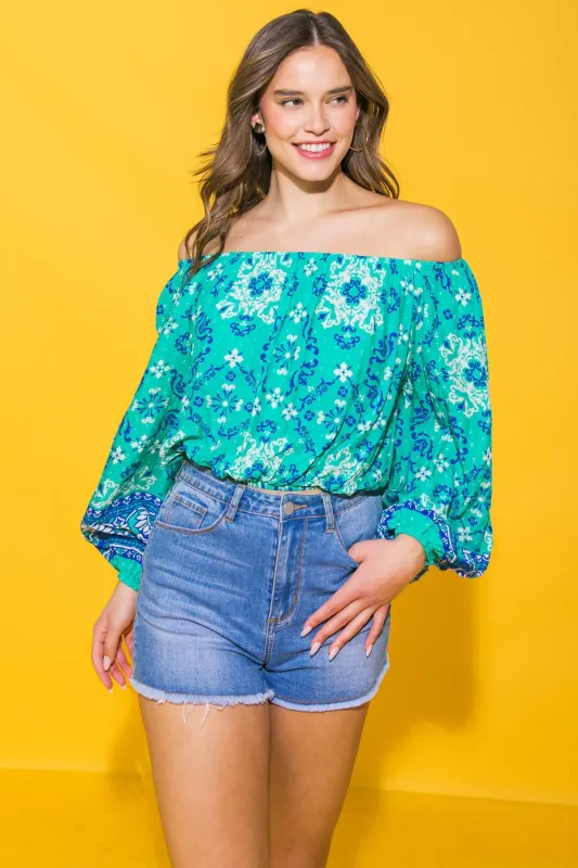 Send My Love Woven Top made by Flying Tomato