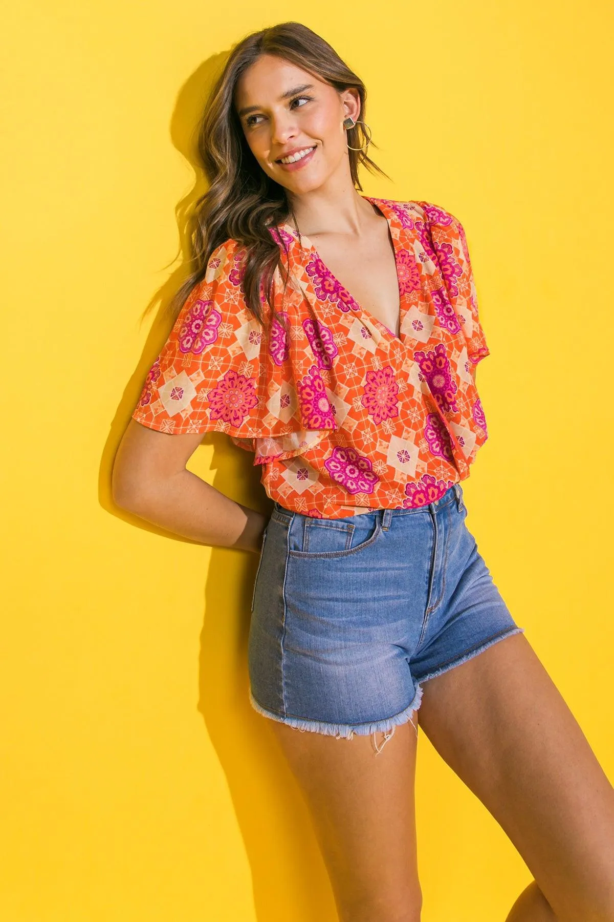 Made for the Occasion Woven Bodysuit sold by Zulily
