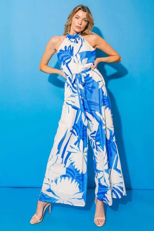 Here for the Vacation Woven Jumpsuit made by Flying Tomato