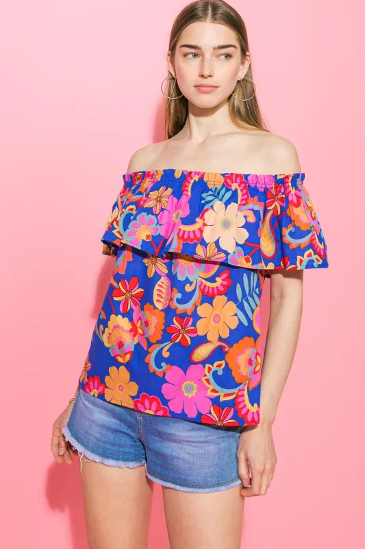 Believe in Destiny Poplin Top made by Flying Tomato