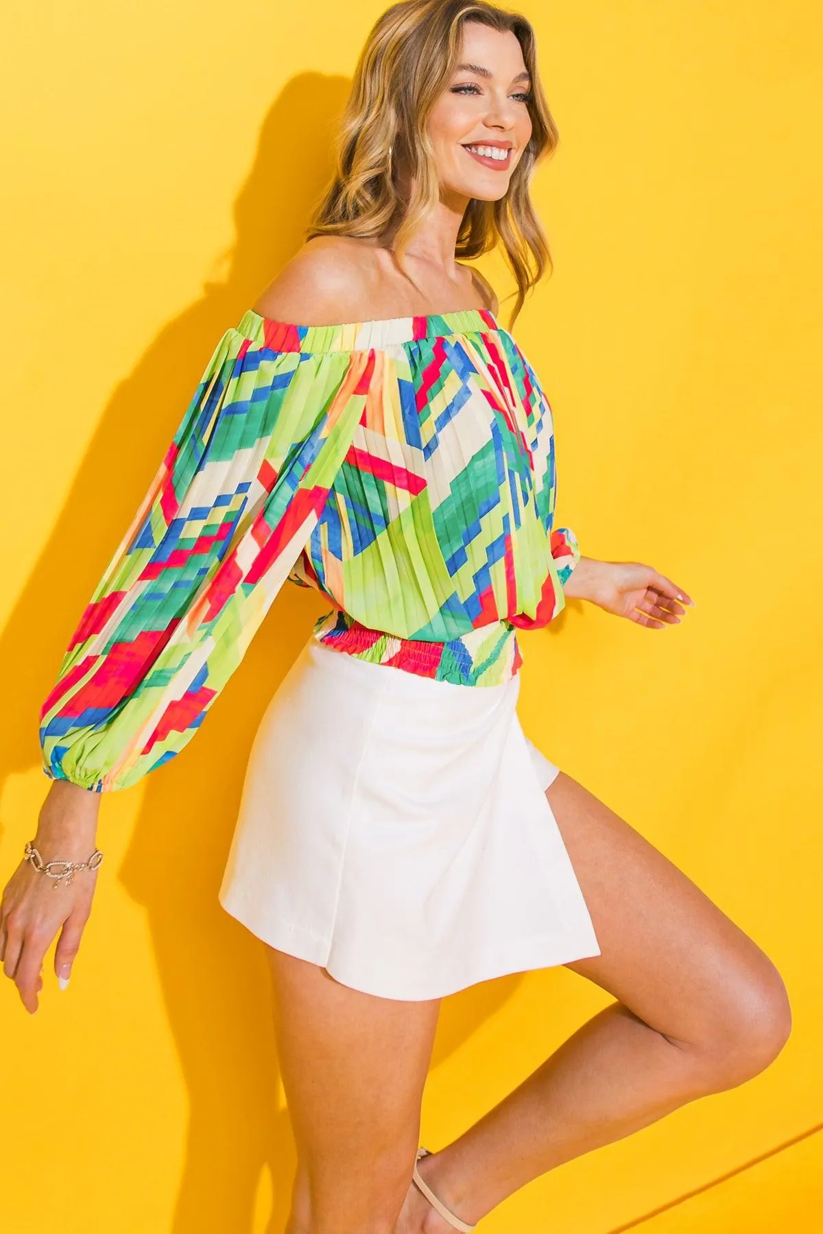 Frosted Upon Woven Top sold by Zulily product image thumbnail 5