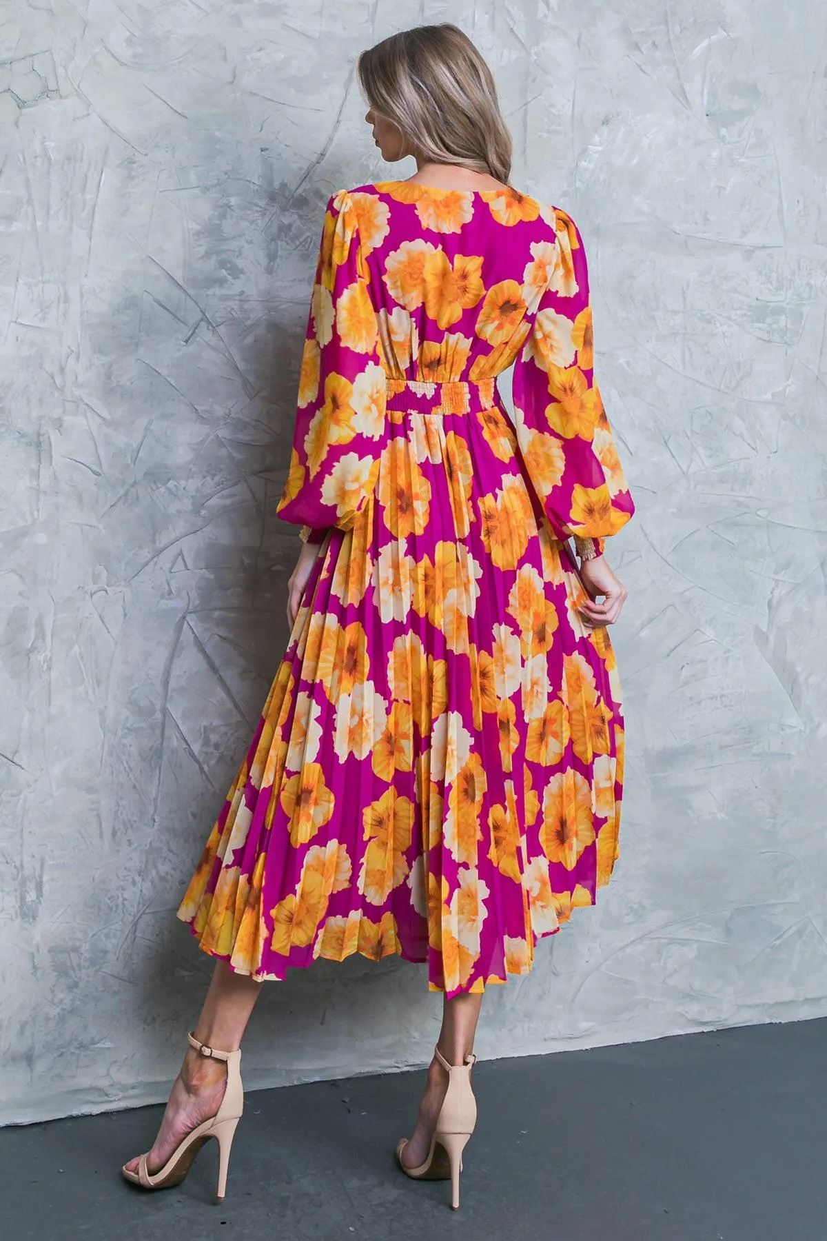 Look at Her Floral Woven Midi Dress sold by Zulily product image thumbnail 2