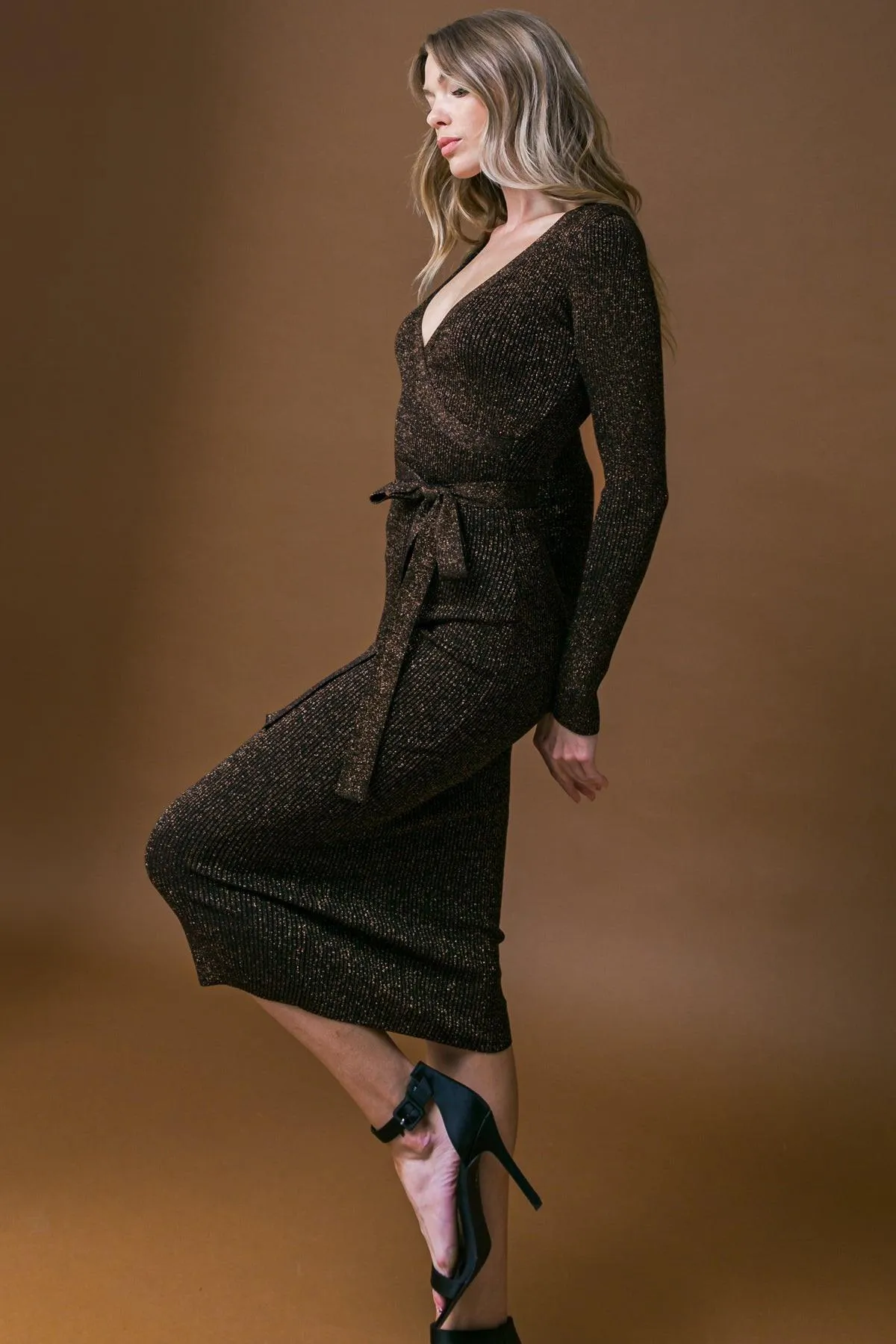 Forever Impressed Sweater Midi Dress sold by Zulily product image thumbnail 5
