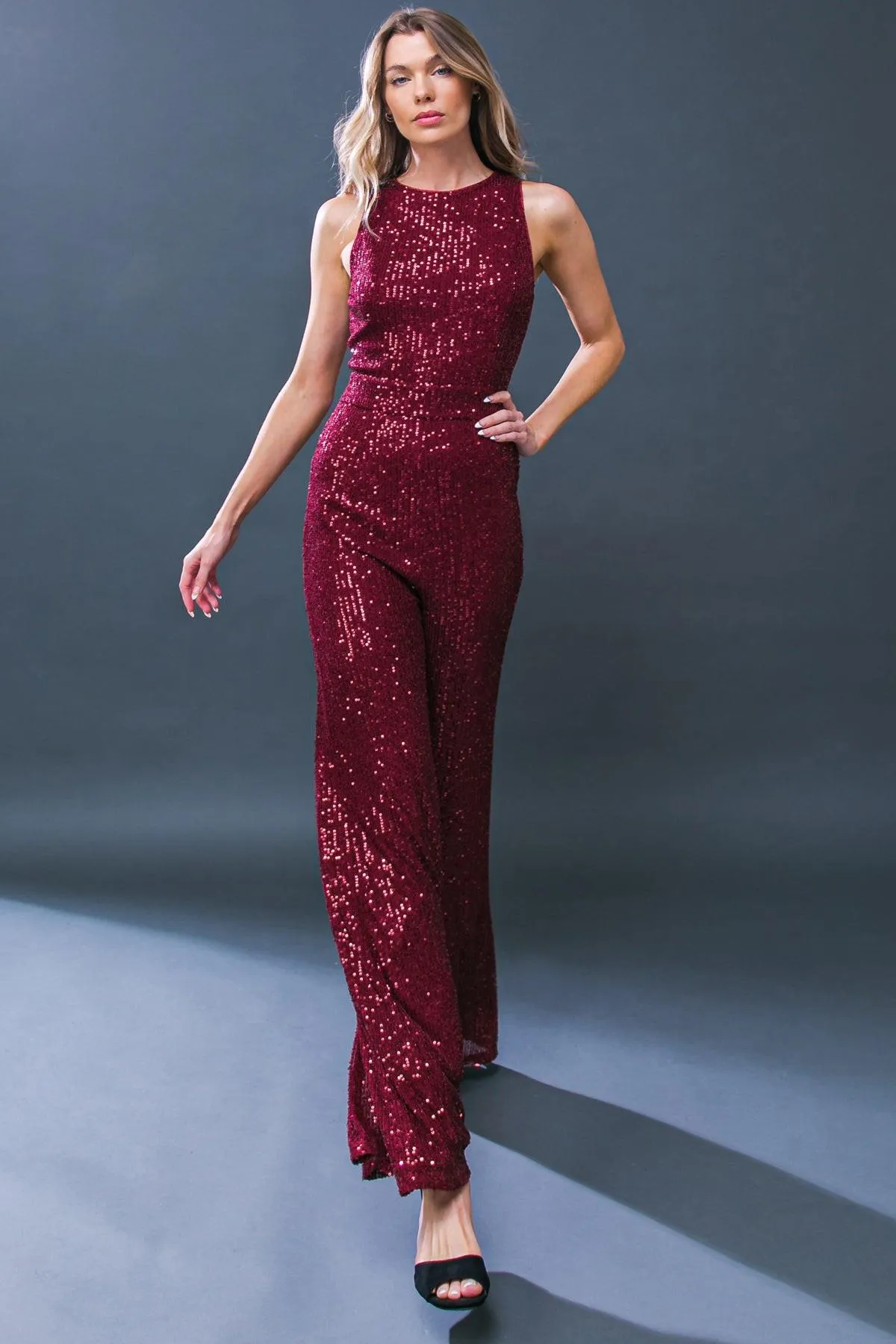 Divine Wanderings Sequin Jumpsuit sold by Zulily product image thumbnail 3