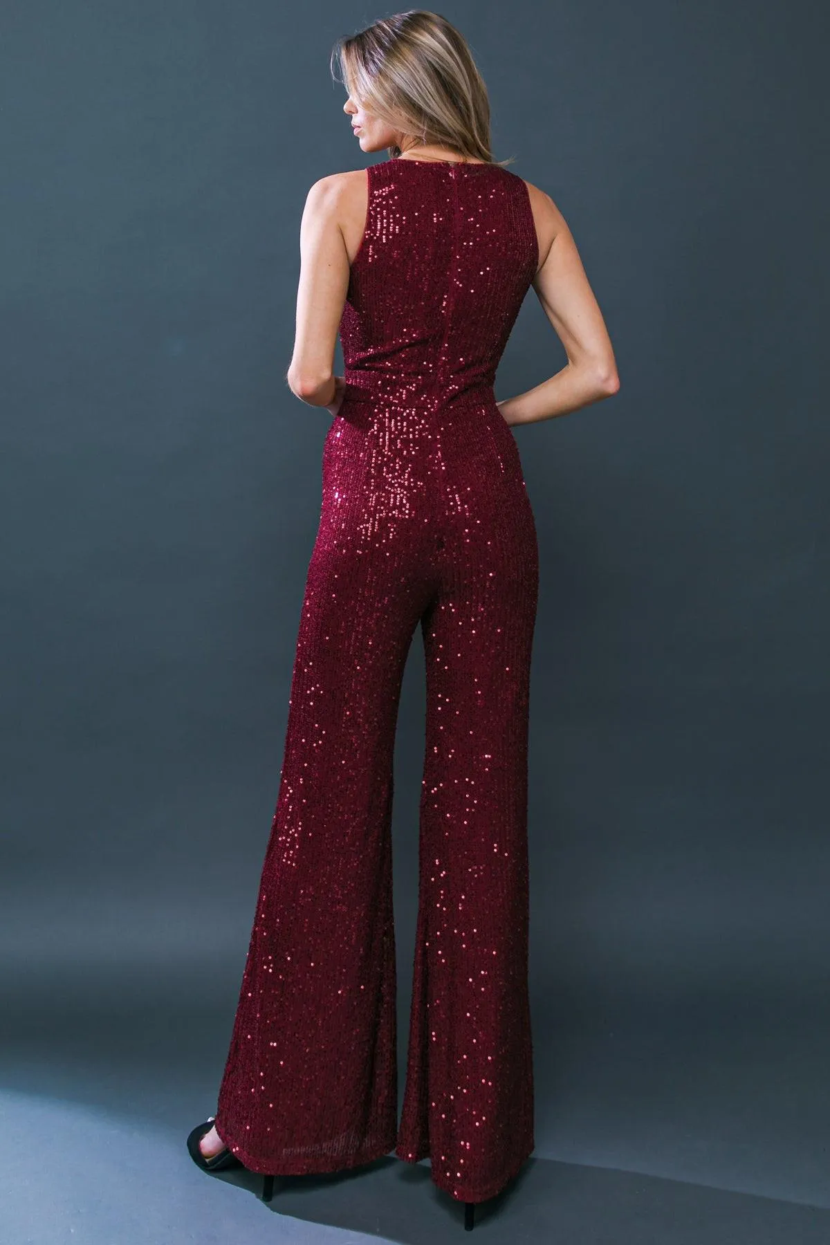Divine Wanderings Sequin Jumpsuit sold by Zulily product image thumbnail 2