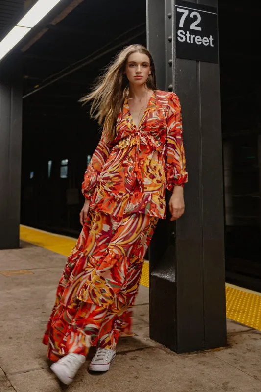 Wonderful Soul Woven Maxi Dress made by Flying Tomato