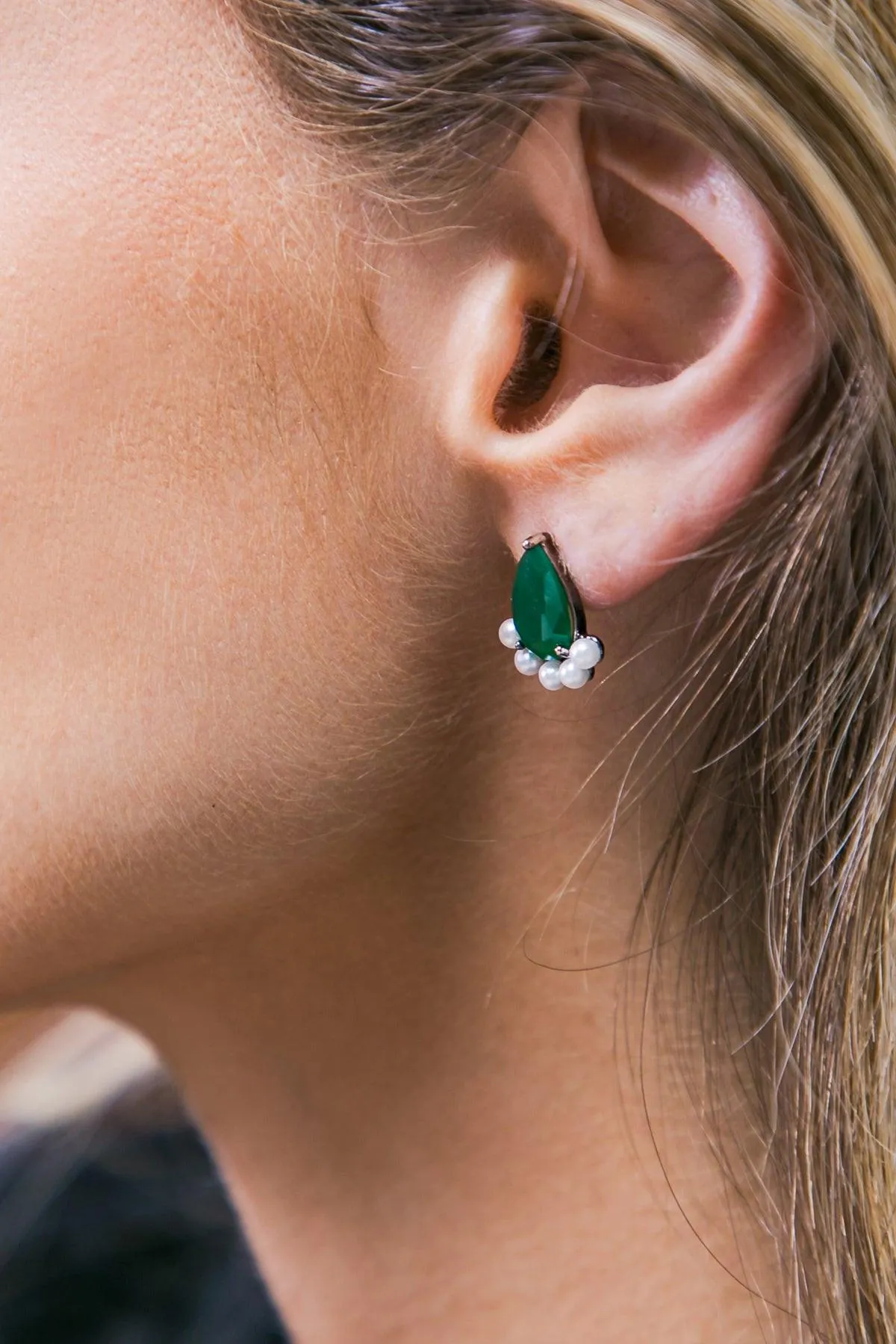 Victoria Teardrop Earrings sold by Zulily product image thumbnail 2